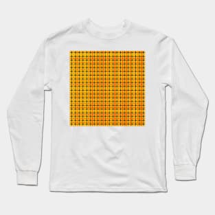 Pumpkin Plaid Long Sleeve T-Shirt